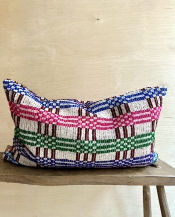 Woolen cushion from Romania