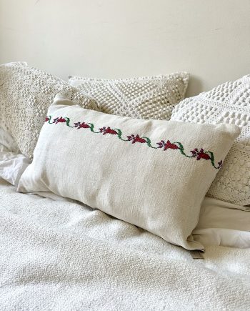 Cushion, made from old hungarian towel