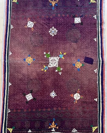 Quilt with applique from Kutch, India