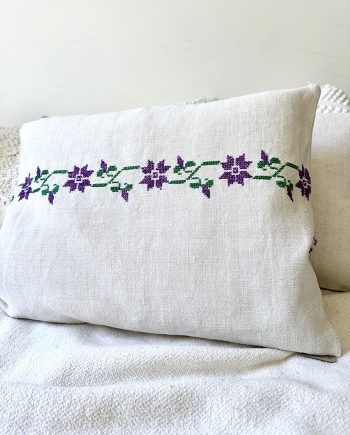 Cushion, made from old hungarian towel