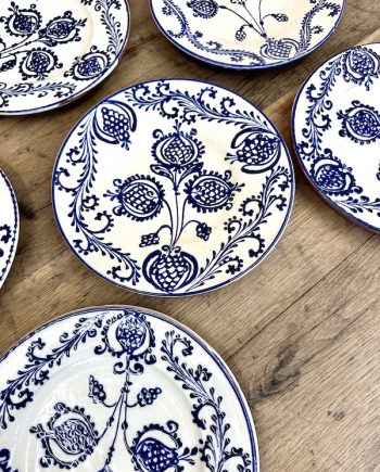 6 x diner plates, Transylvania, Romania