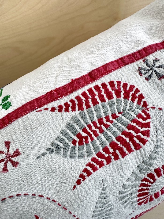 Cushion, Nakshi Kantha, Bangladesh
