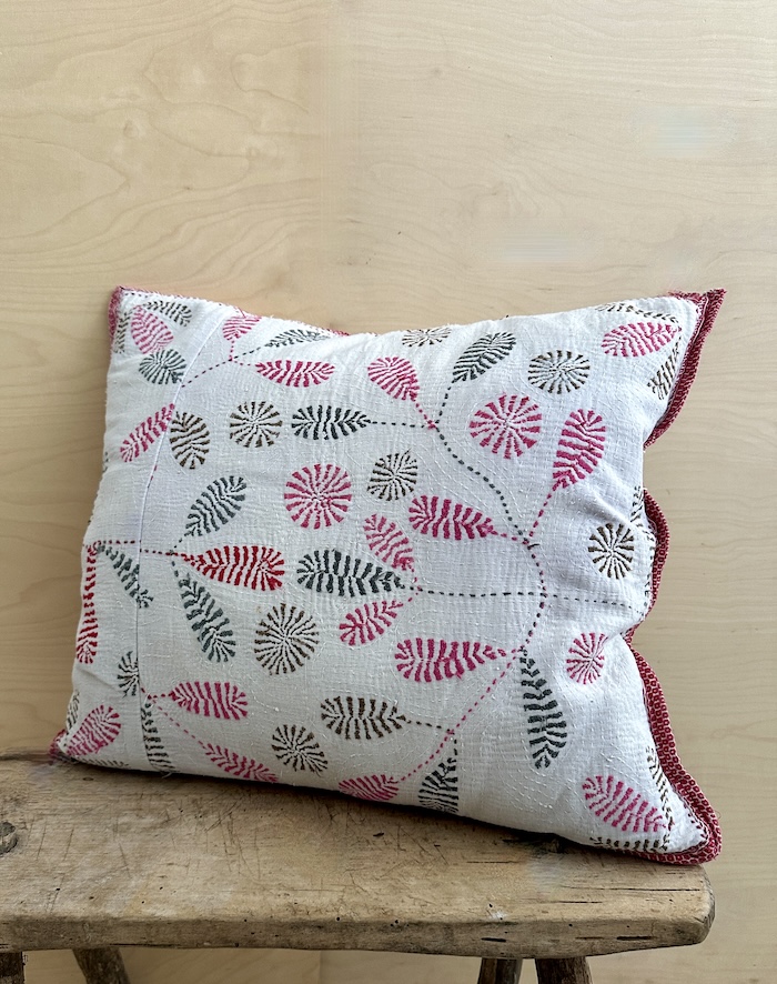 Cushion, Nakshi Kantha, Bangladesh