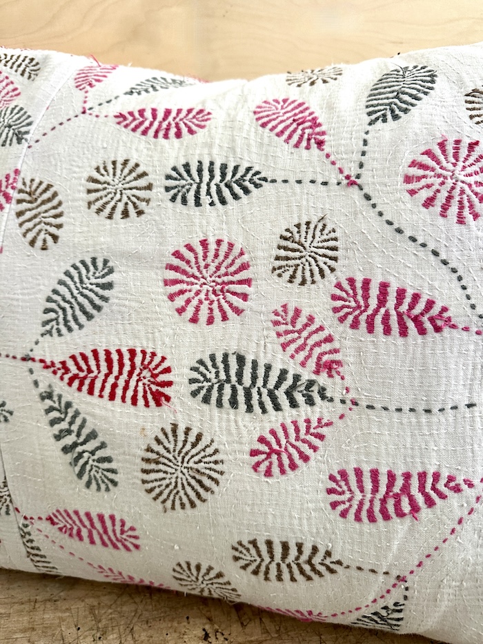 Cushion, Nakshi Kantha, Bangladesh