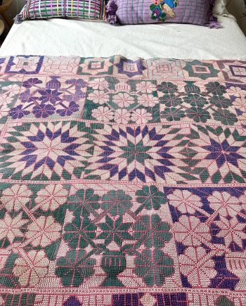 Vintage Galicha Kantha Blanket from north-west Bangladesh