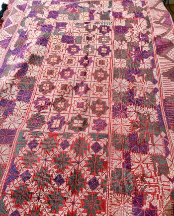 Vintage Galicha Kantha Blanket from north-west Bangladesh